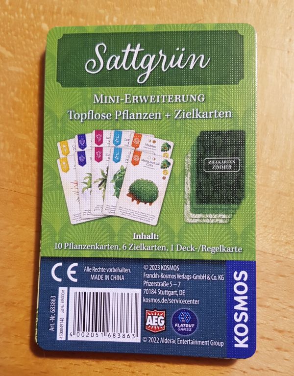 Bild #1 Sattgrün - Topflose Pflanzen